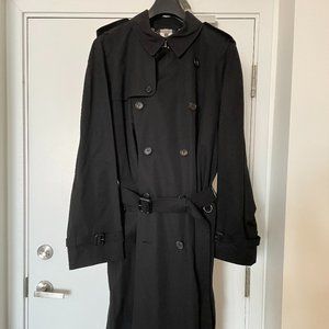 Brand New Burberry The Westminster - Extra Long Trench Coat - Black